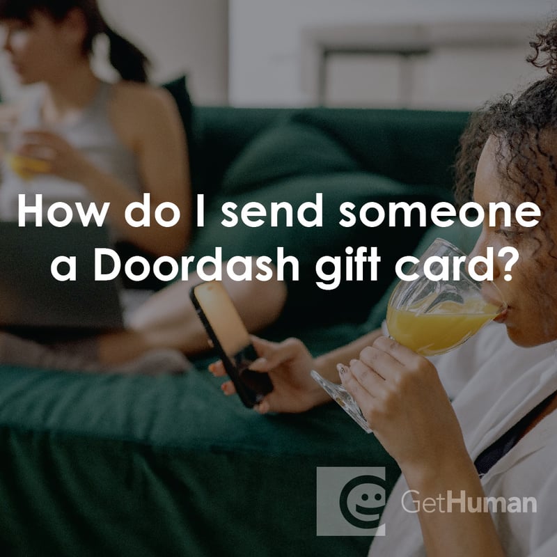 How Do I Send Someone a DoorDash Gift Card?