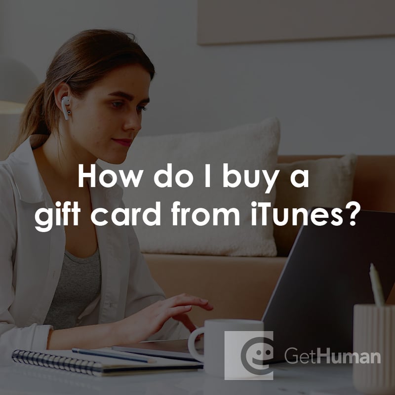 How Do I Buy a Gift Card from Itunes?