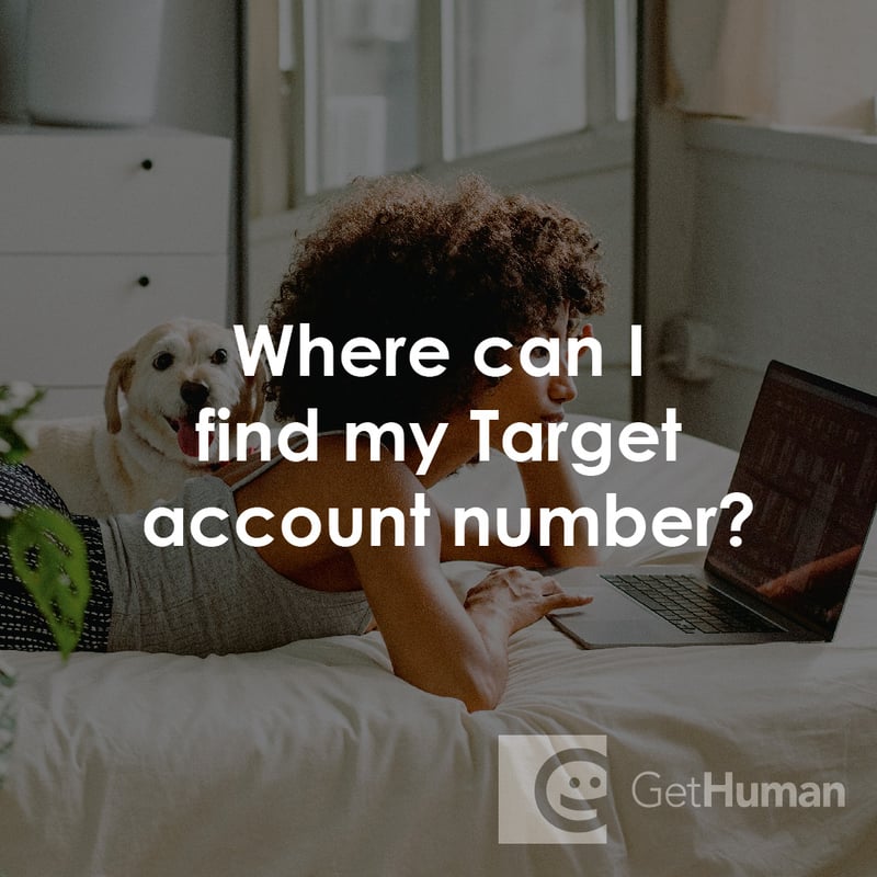 Where Can I Find My Target Account Number?