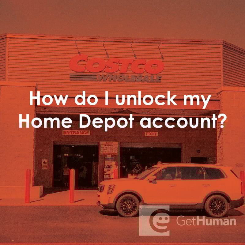 How Do I Unlock My Home Depot Account?