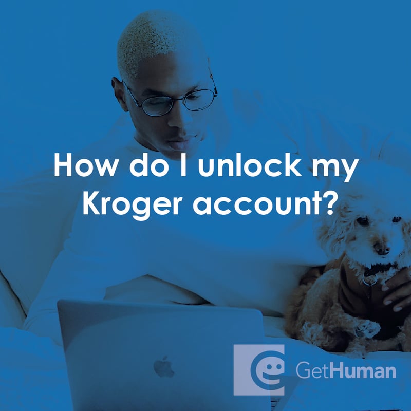 How Do I Unlock My Kroger Account?