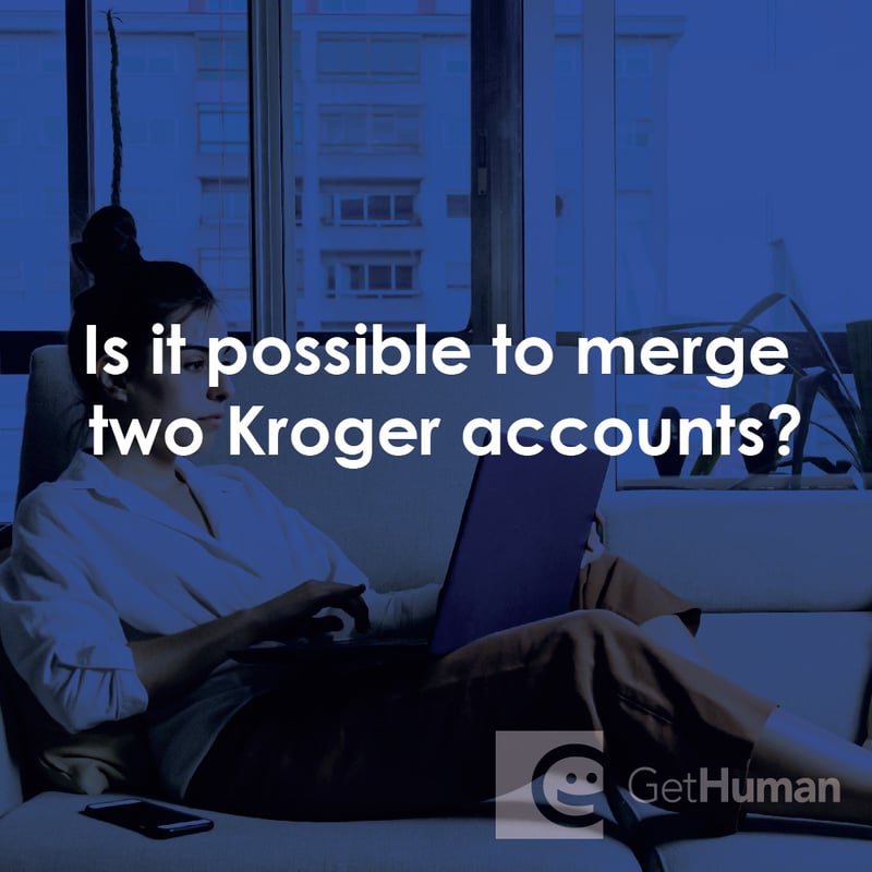 Is It Possible to Merge Two Kroger Accounts?