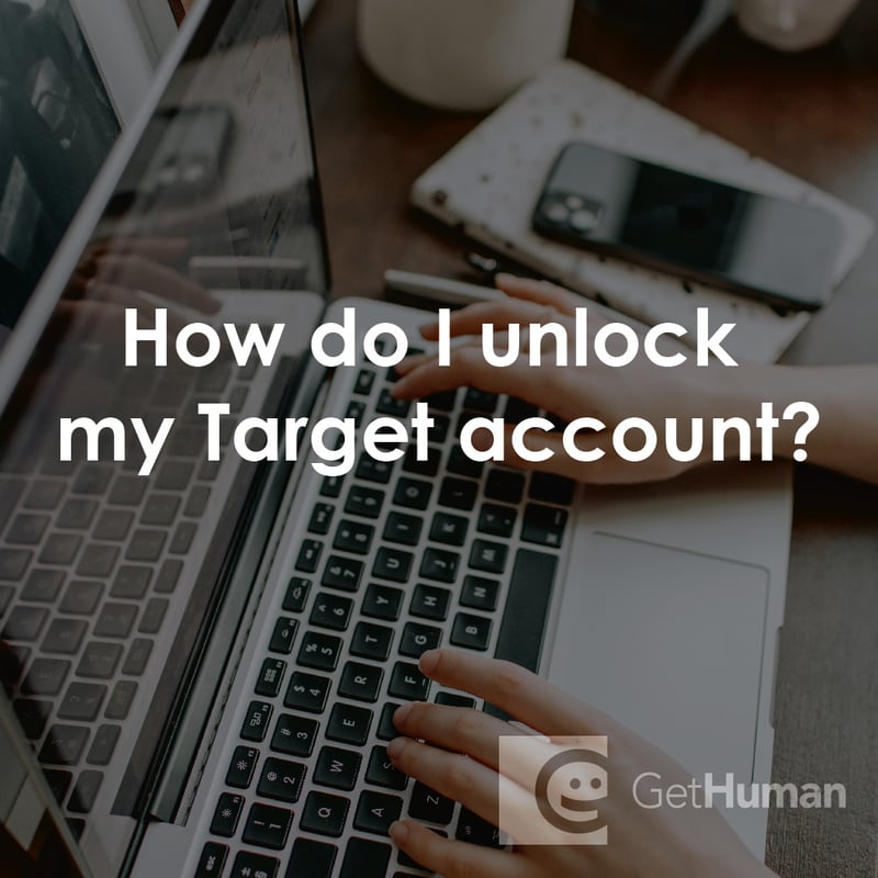 How Do I Unlock My Target Account?