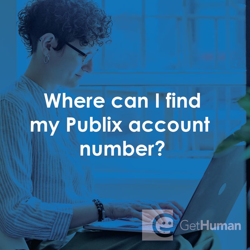 Where Can I Find My Publix Account Number?