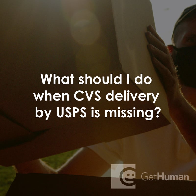 What Should I Do When CVS Delivery by USPS Is Missing?