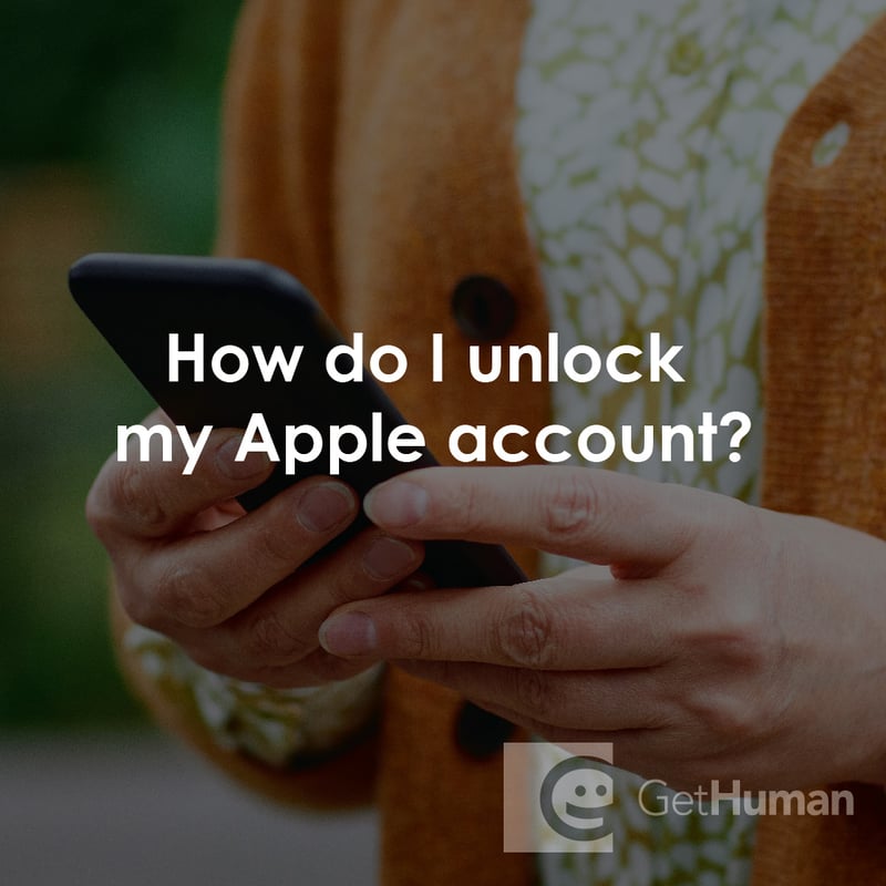 How Do I Unlock My Apple Account?