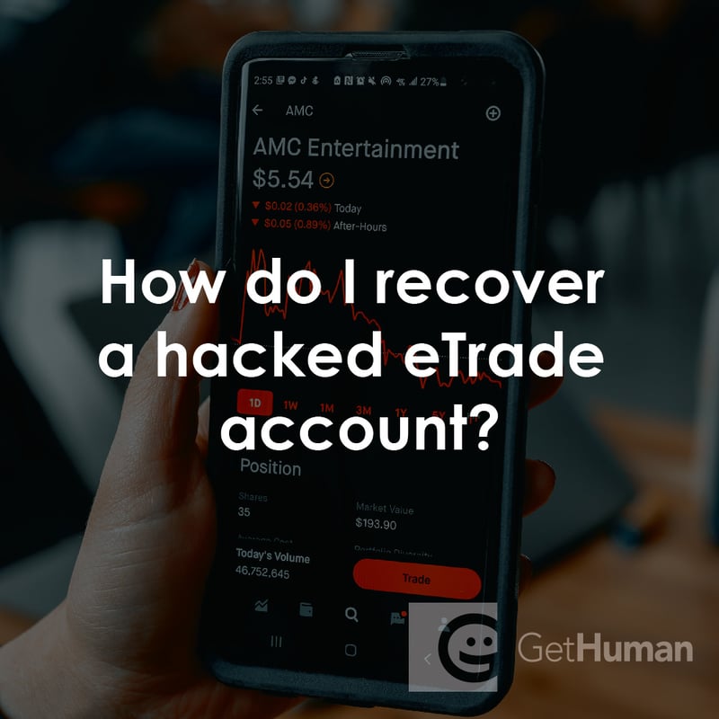 How Do I Recover a Hacked eTrade Account?