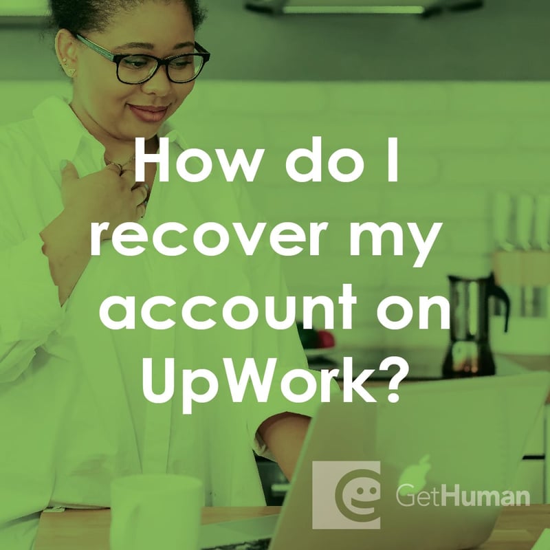 How Do I Recover My Account on UpWork?