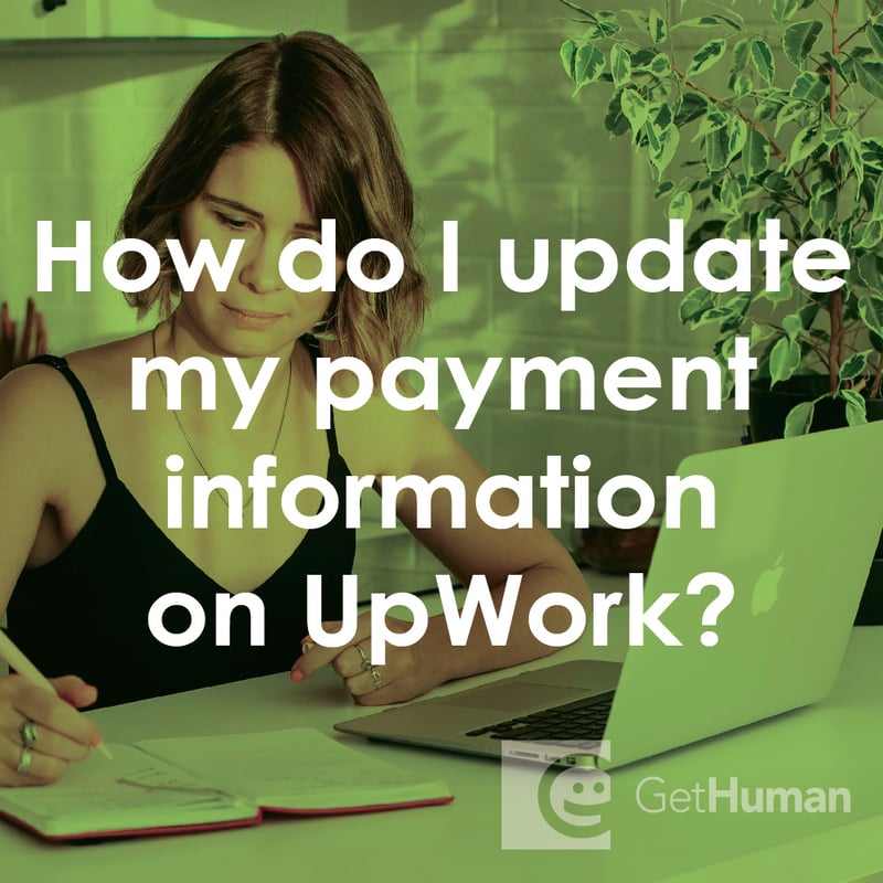 How Do I Update My Payment Information on UpWork?