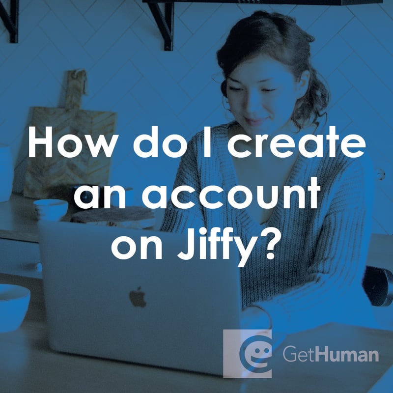 How do I create an account on Jiffy?