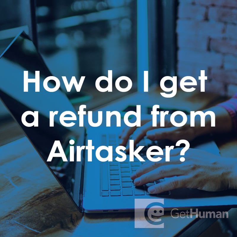 How do I get a refund from Airtasker?