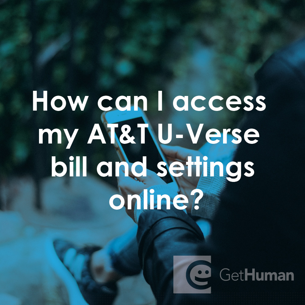 How Can I Access My AT&T U-Verse Bill and Settings Online?