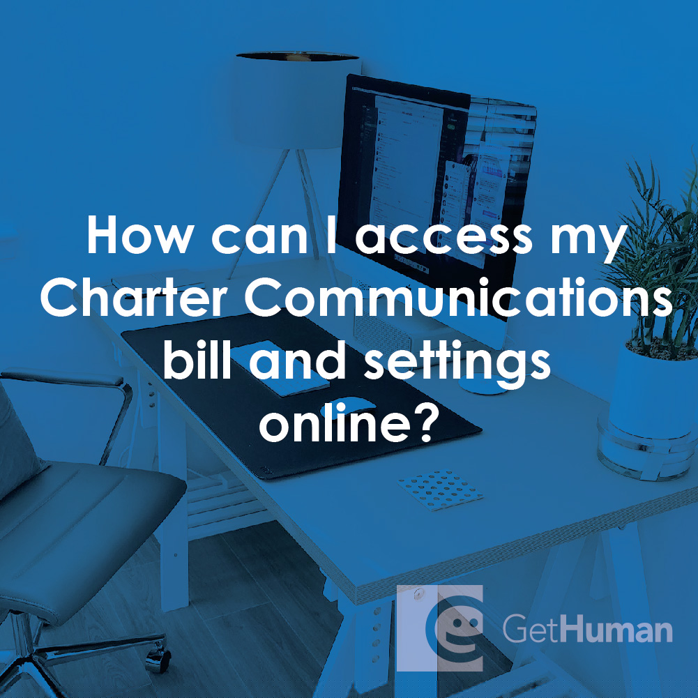 How Can I Access My Charter Communications Bill and Settings Online?