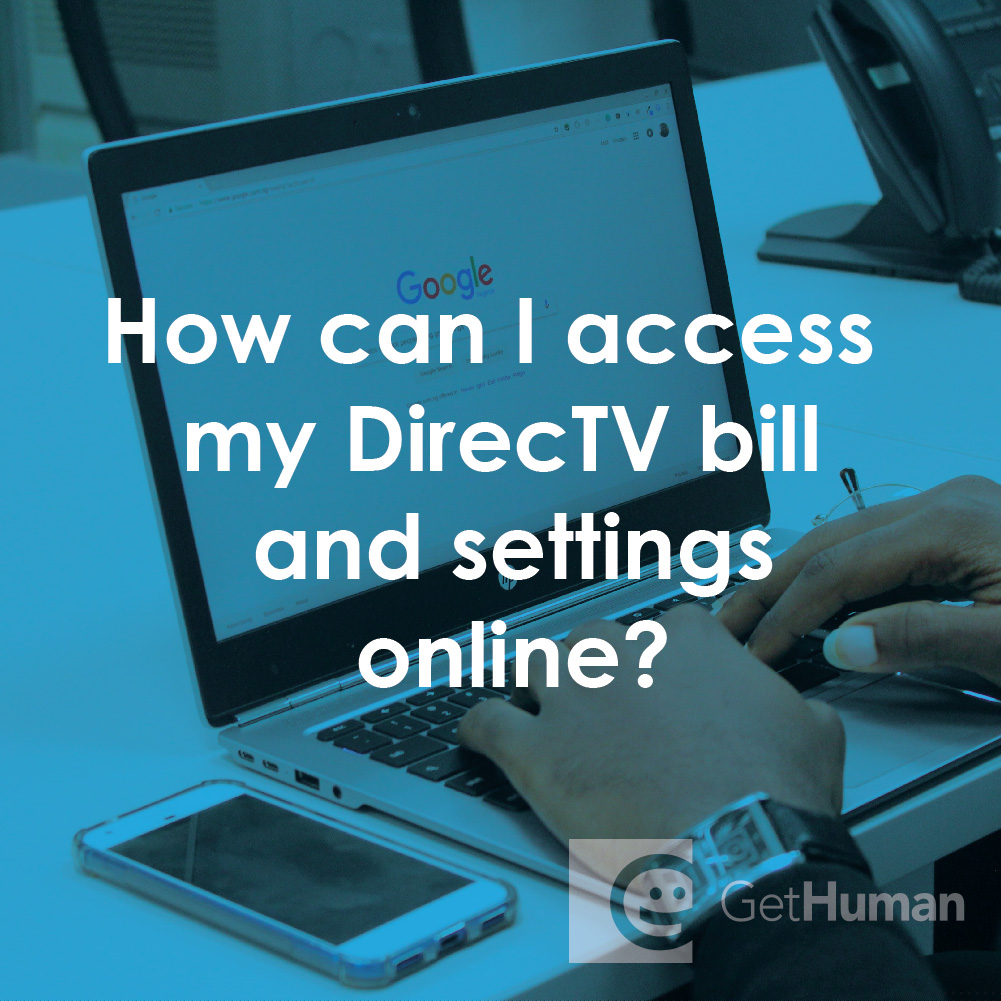 How Can I Access My DirecTV Bill and Settings Online?