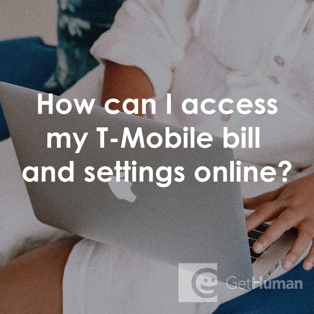 How Can I Access My T-Mobile Bill and Settings Online?
