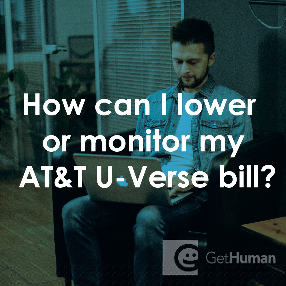 How Can I Lower or Monitor My AT&T U-Verse Bill?