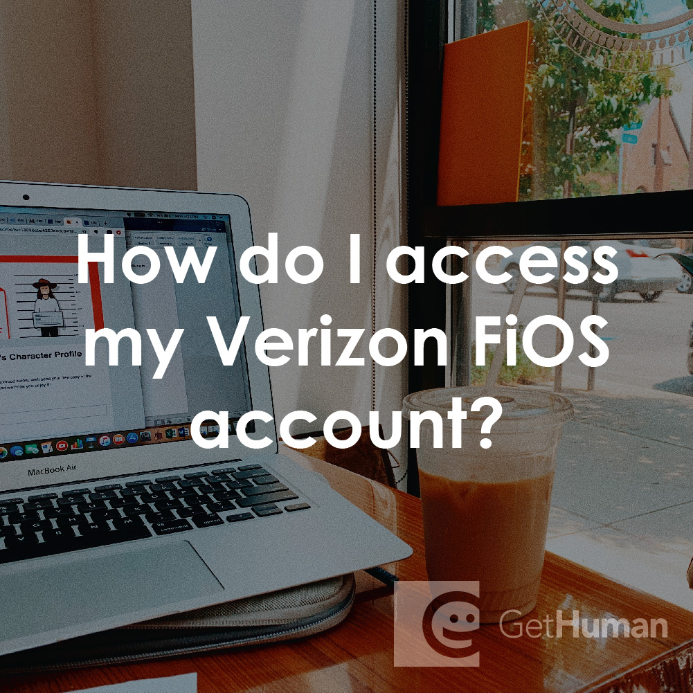 How Do I Access My Verizon FiOS Account?