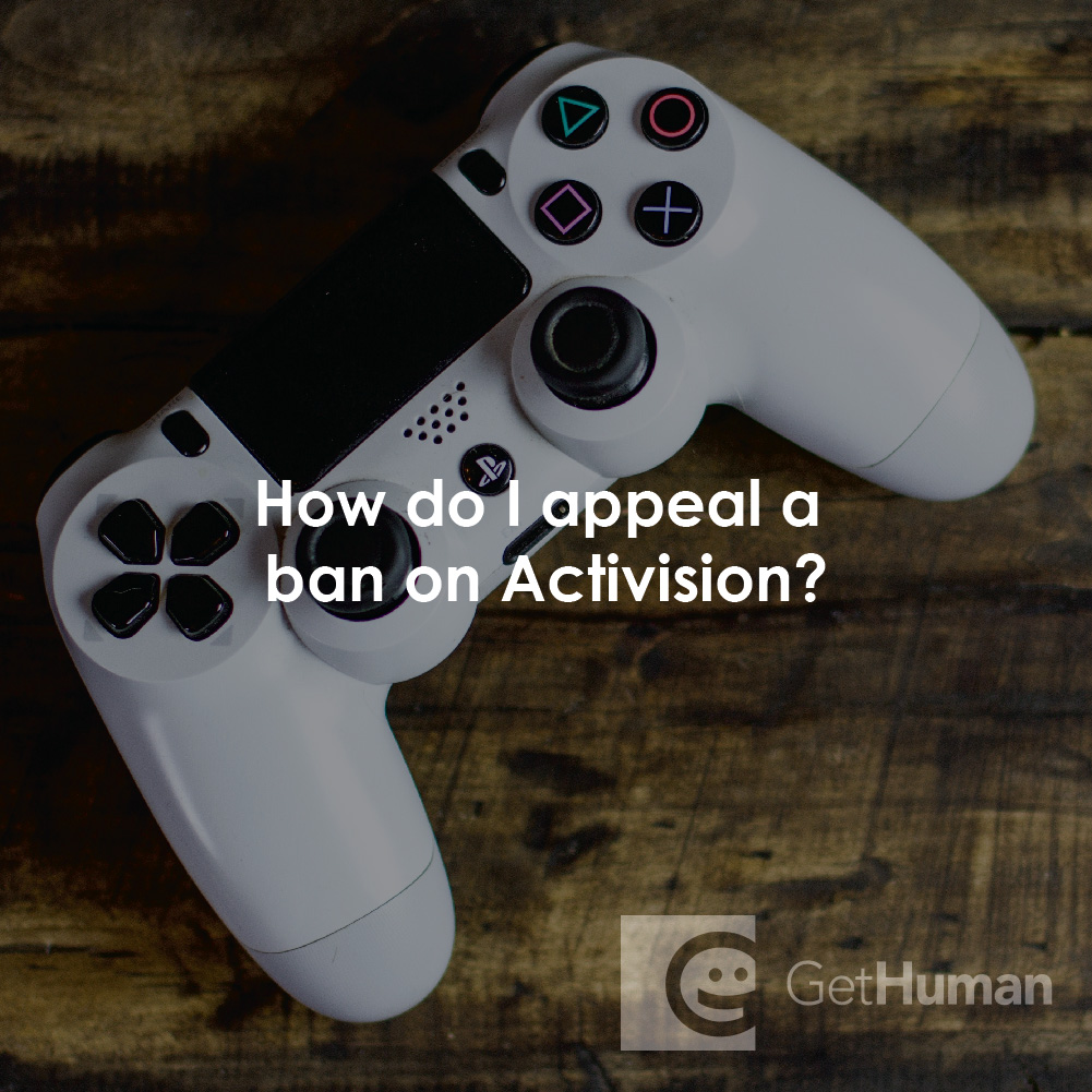 How Do I Appeal a Ban on Activision?