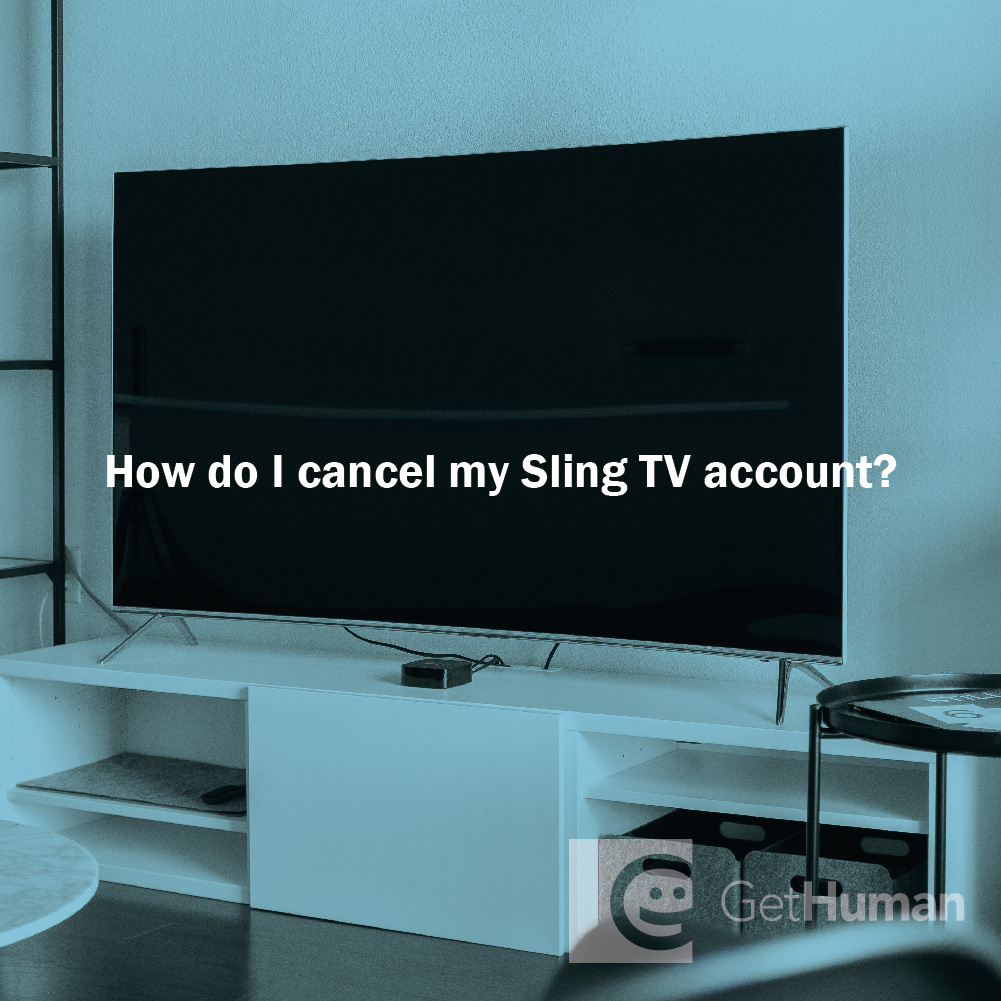 How Do I Cancel Sling TV on Amazon?