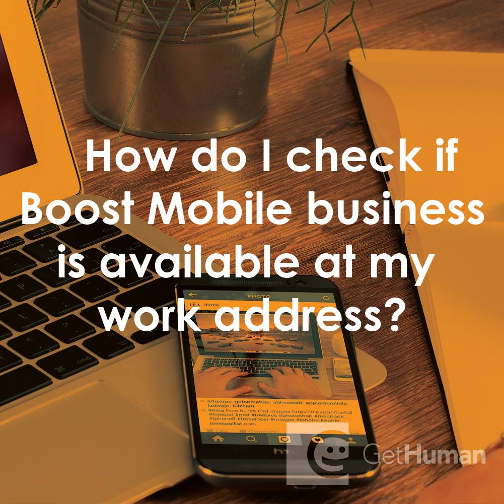 How Do I Check If Boost Mobile Business Is Available at My Work Address?