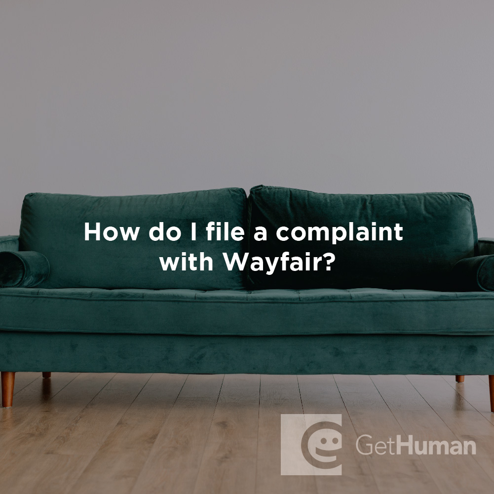 How Do I File a Complaint with Wayfair?