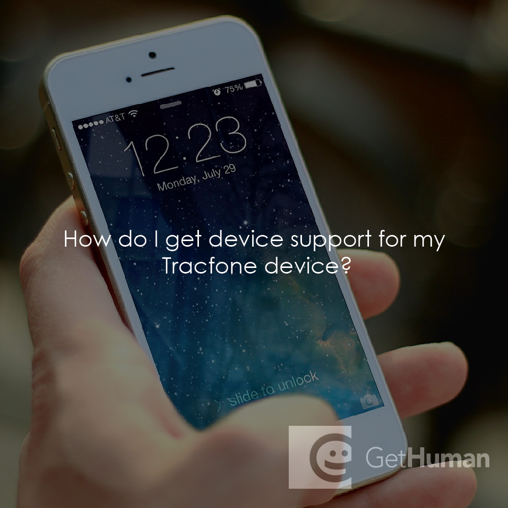 How Do I Get Device Support for My Tracfone Device?