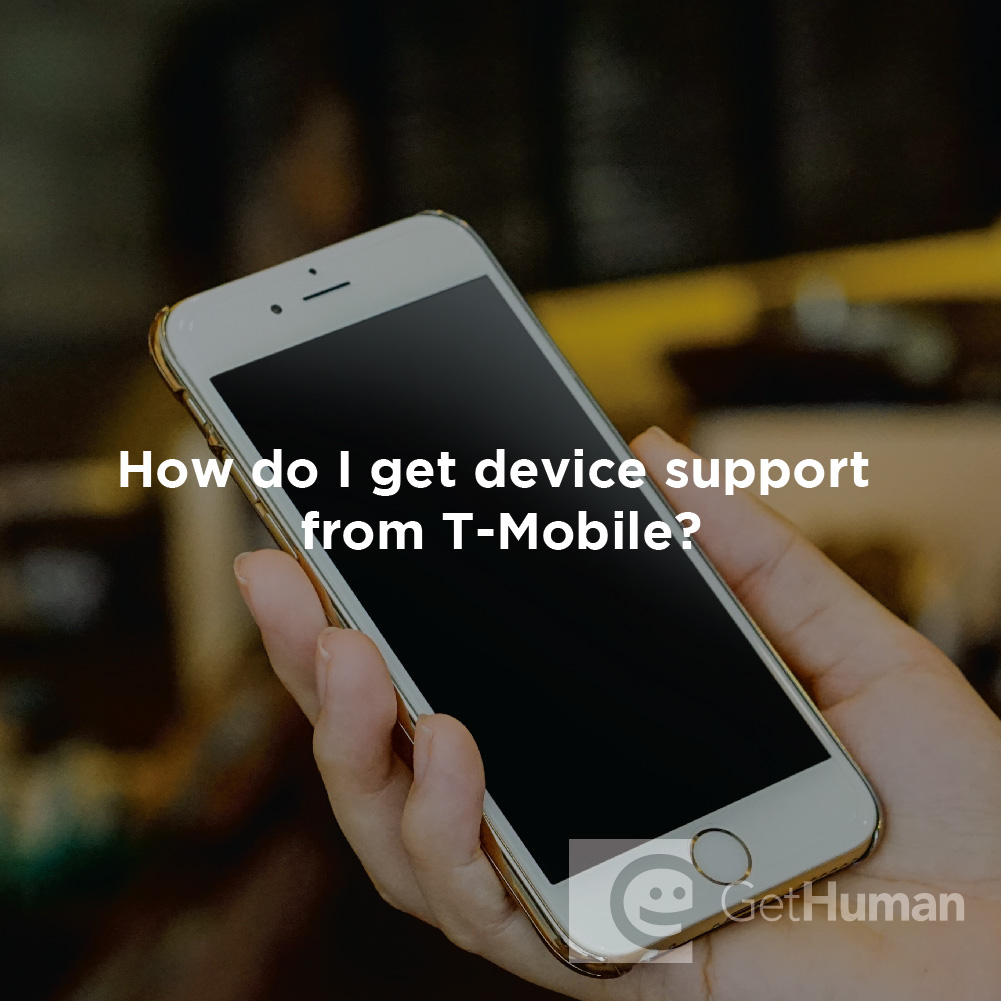 How Do I Get Device Support from T-Mobile?
