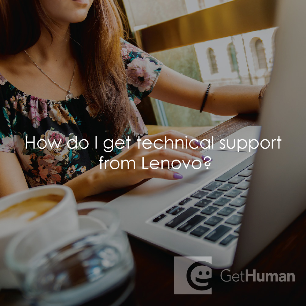 How Do I Get Technical Support from Lenovo?
