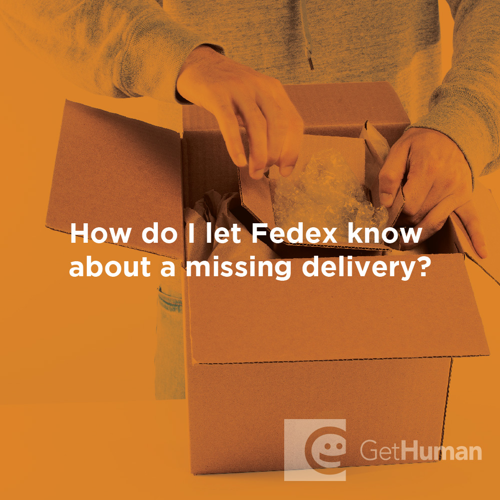 How Do I Let FedEx Know About a Missing Delivery?