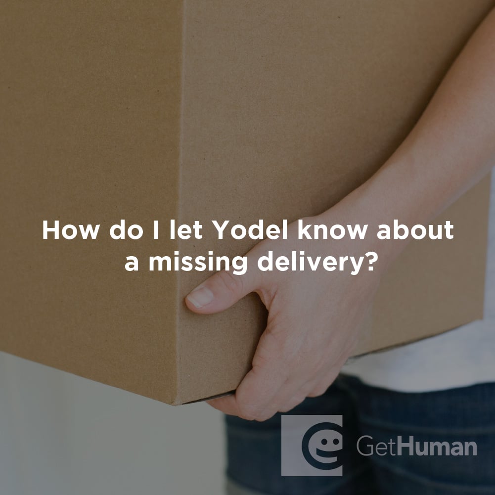 How Do I Let Yodel Know About a Missing Delivery?