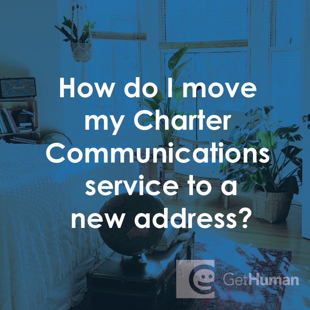 How Do I Move My Charter Communications Service to a New Address?