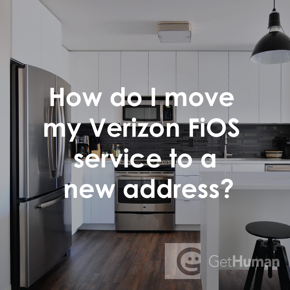 How Do I Move My Verizon FiOS Service to a New Address?