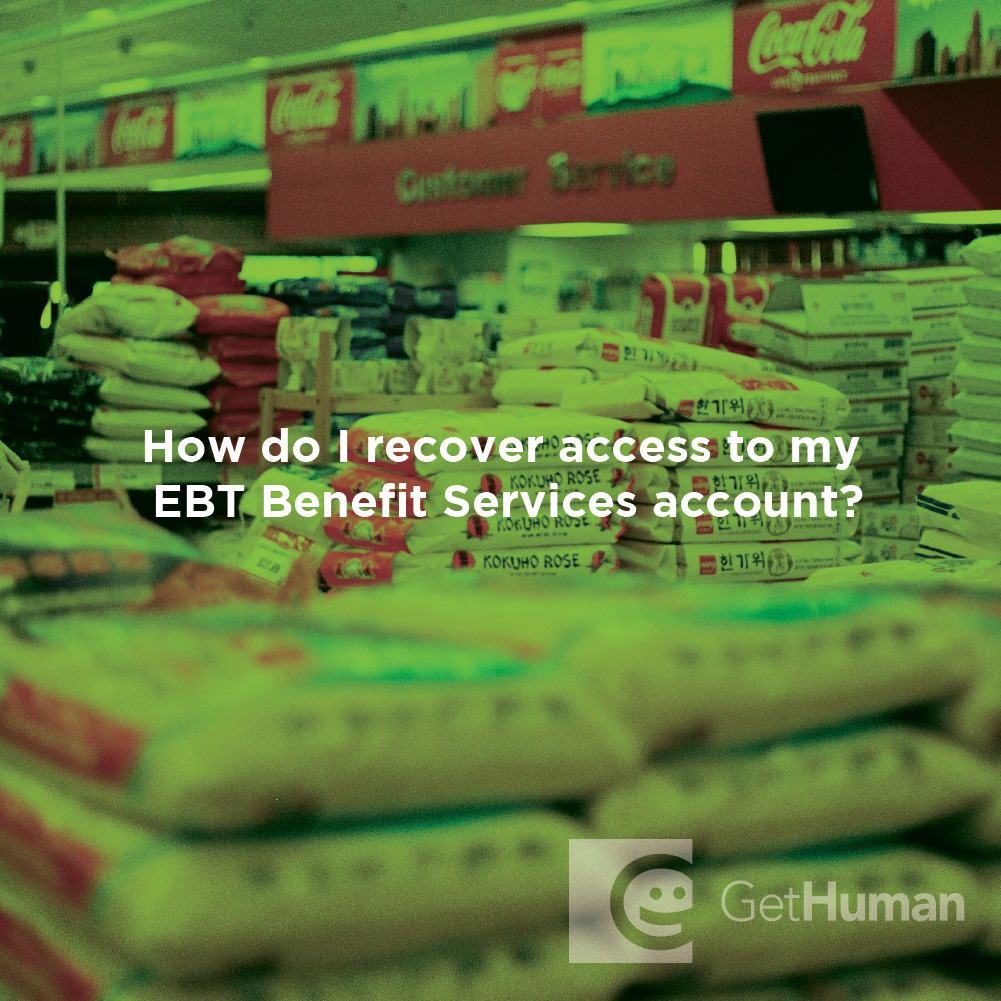 How Do I Recover Access to My EBT Benefit Services Account?