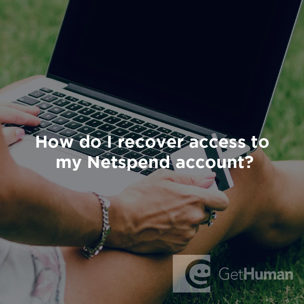 How Do I Recover Access to My Netspend Account?