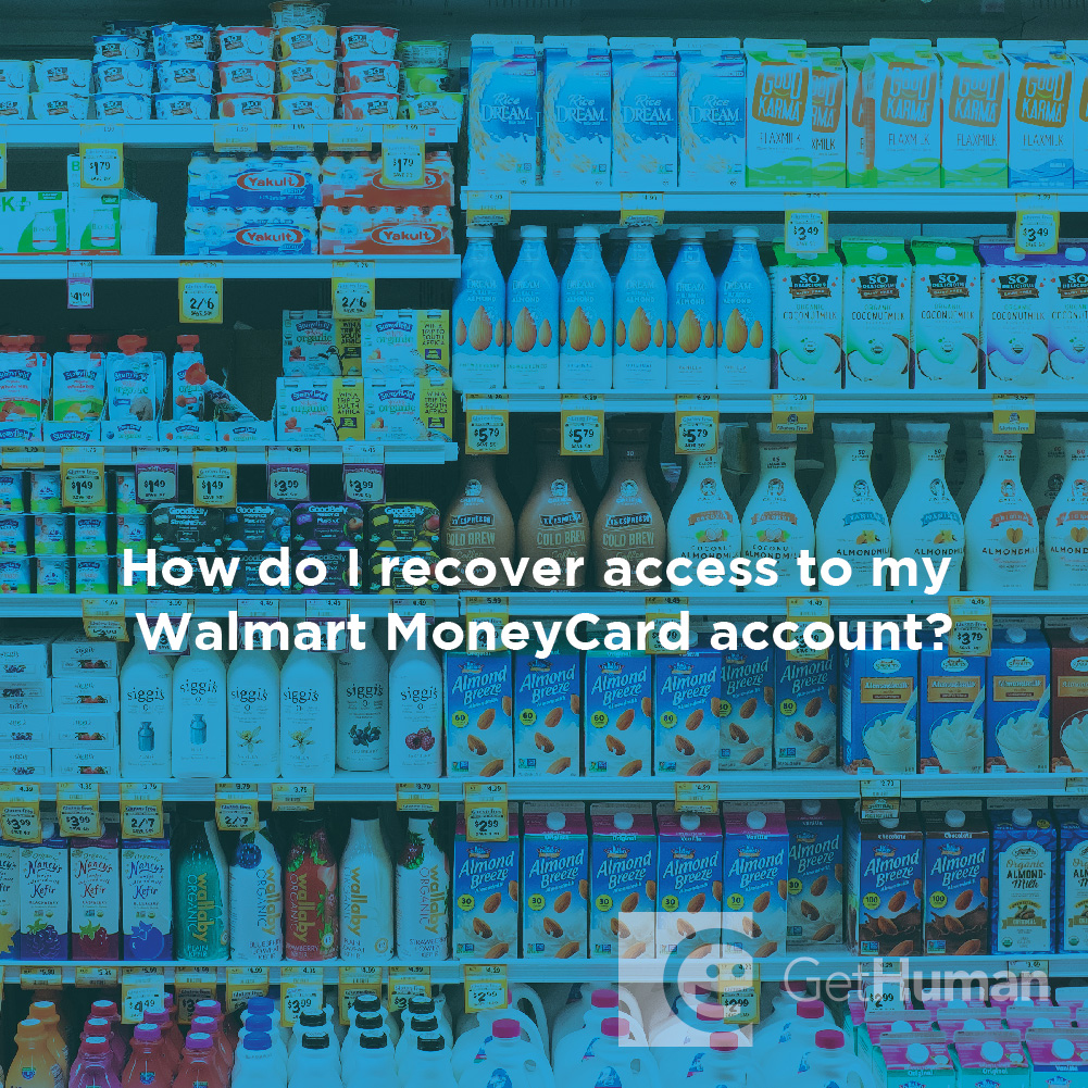 How Do I Recover Access to My Walmart Money Card Account?