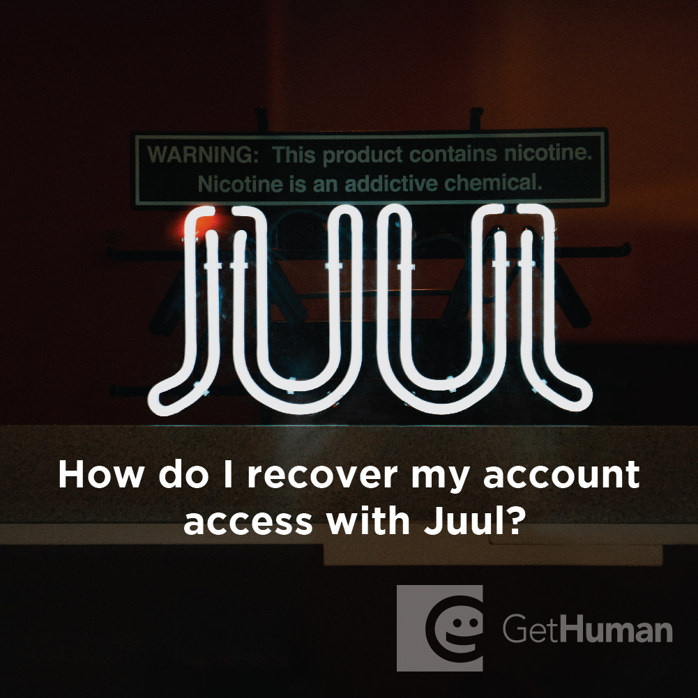 How Do I Recover My Account Access with Juul?