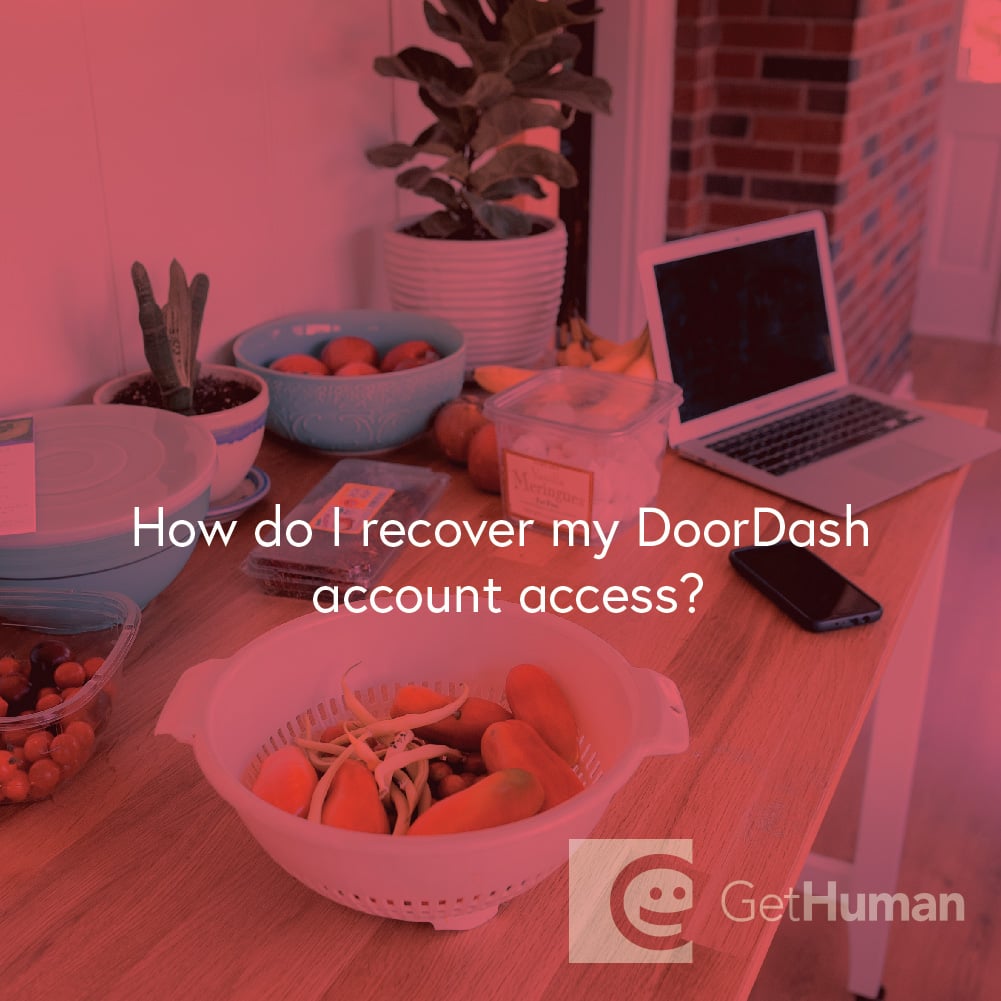 How Do I Recover My DoorDash Account Access?