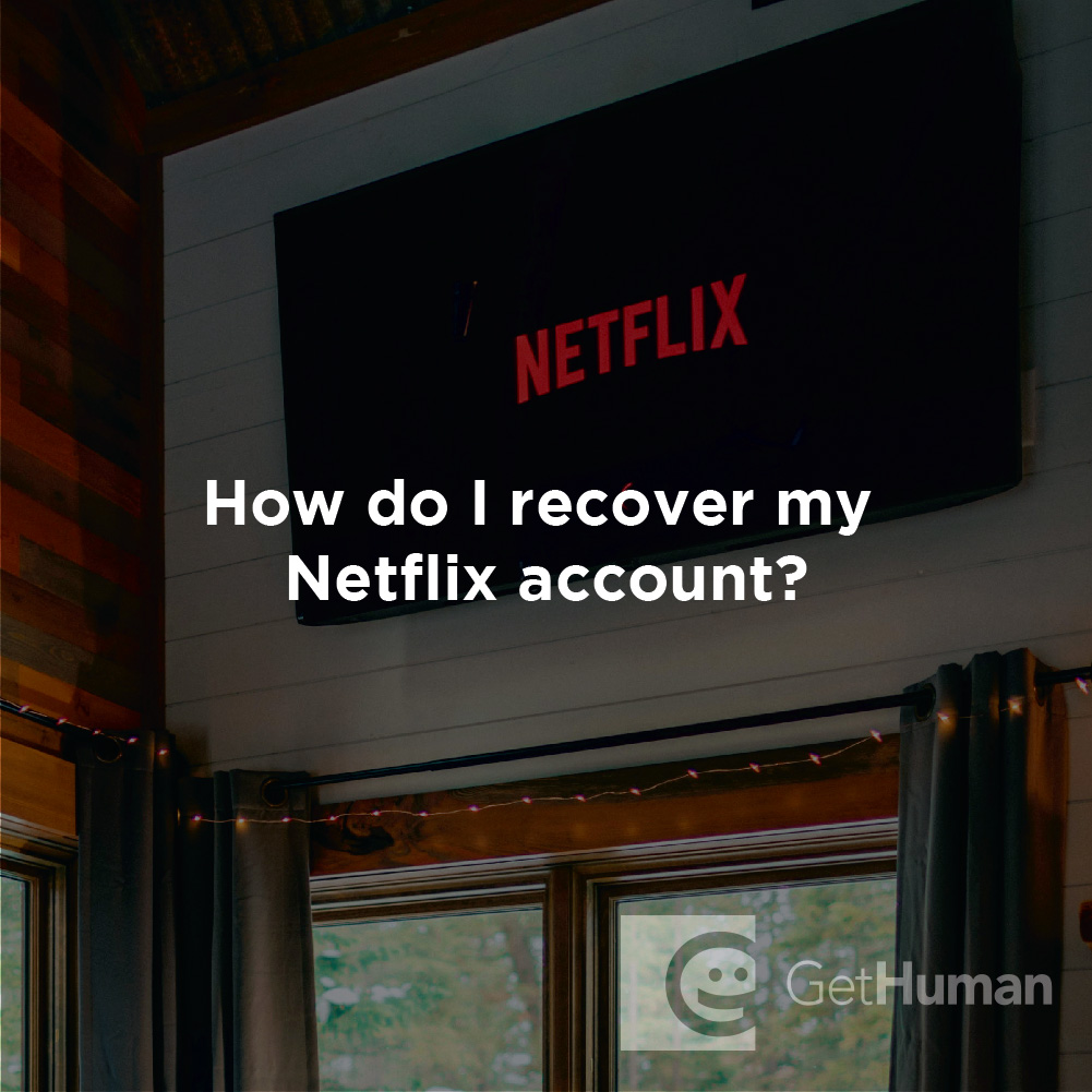 How Do I Recover My Netflix Account?