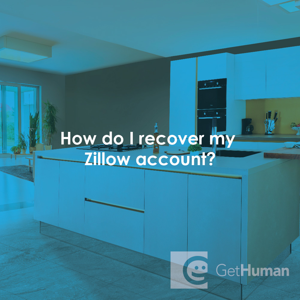 How Do I Recover My Zillow Account?