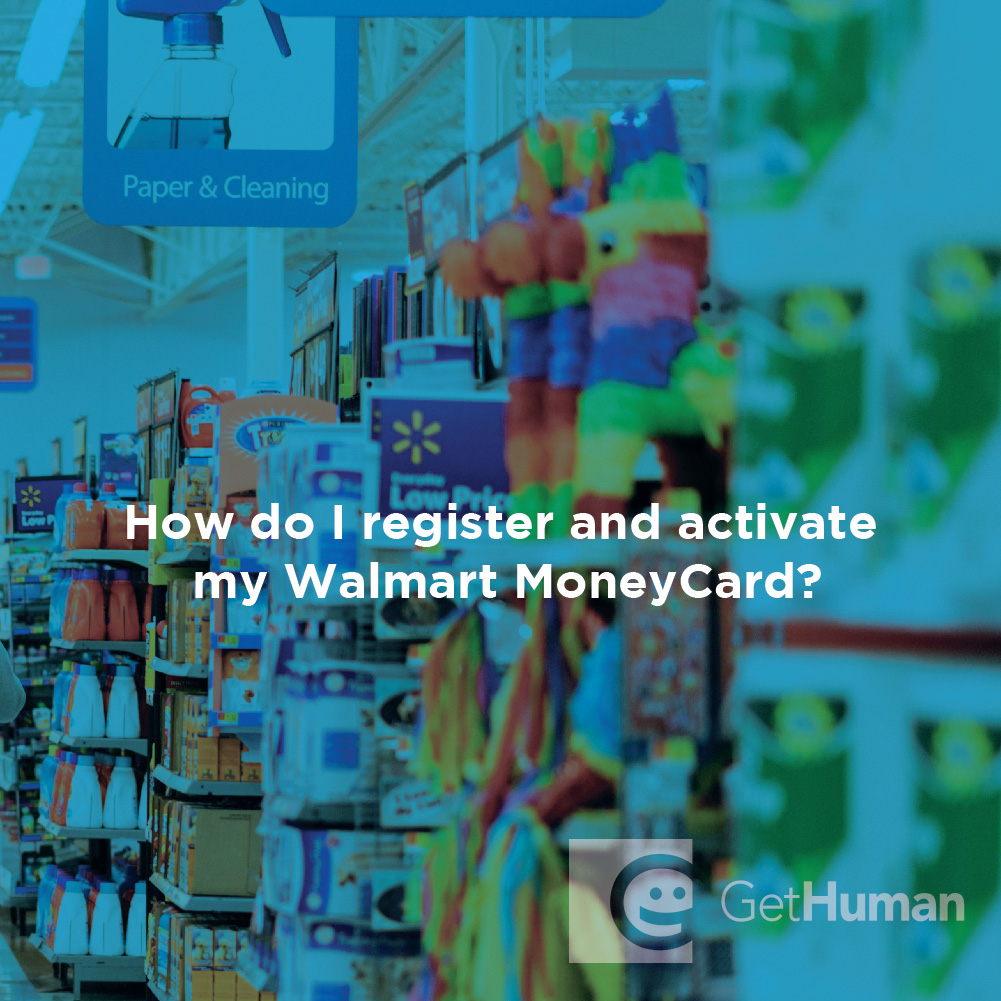 How Do I Register and Activate My WalMart MoneyCard?
