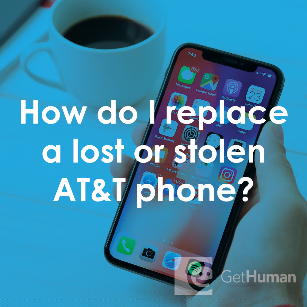 How Do I Replace a Lost or Stolen AT&T Phone?