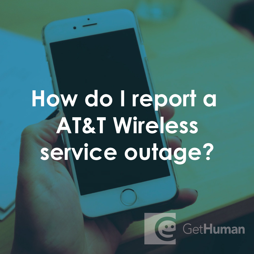 How Do I Report a AT&T Wireless Service Outage?
