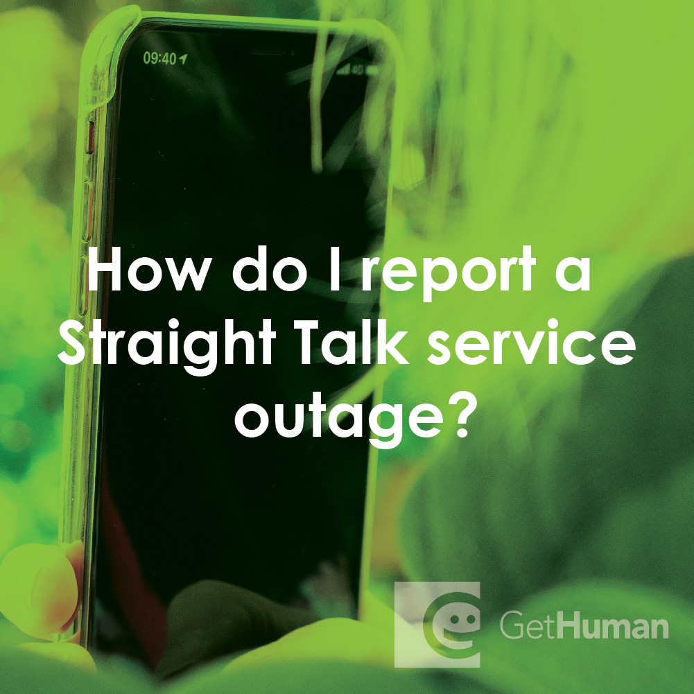 How Do I Report a Straight Talk Service Outage?