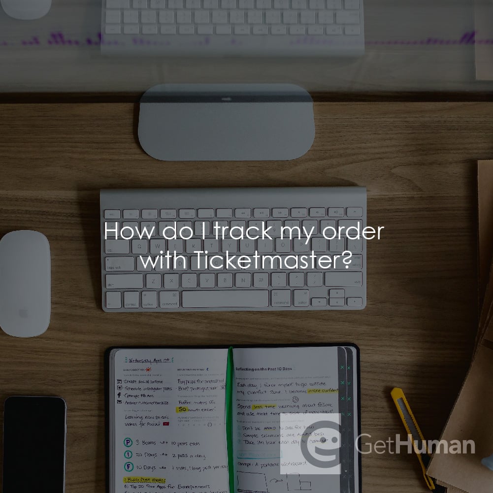 How Do I Track My Order with Ticketmaster?