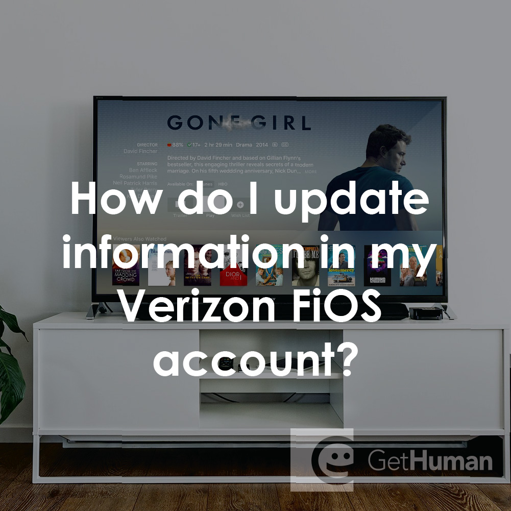 How Do I Update Information in My Verizon FiOS Account?