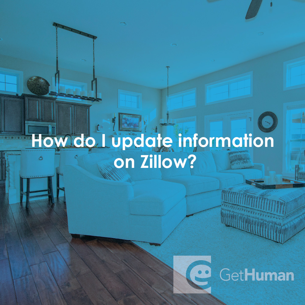 How Do I Update Information on Zillow?