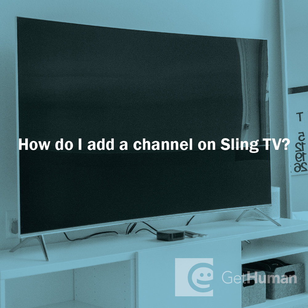 How do I add a channel on Sling TV?