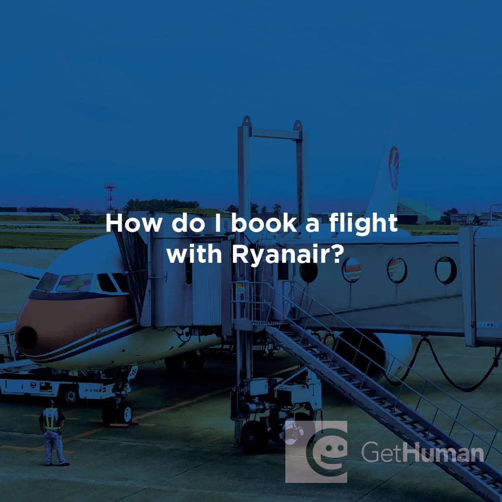 How do I book a flight with Ryanair?