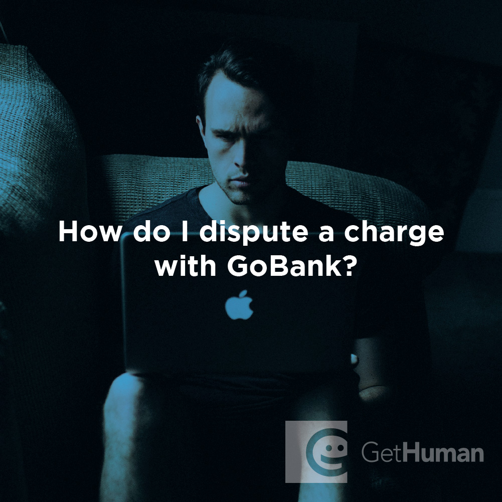 How do I dispute a charge with GoBank?