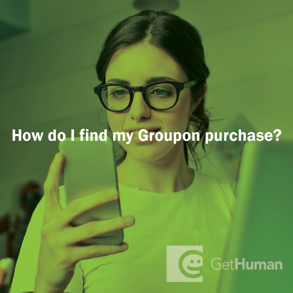 How do I find my Groupon purchase?